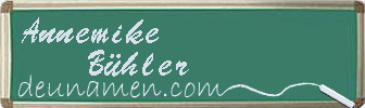 Annemike Bühler Visitenkarte